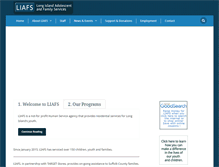 Tablet Screenshot of liafs.org
